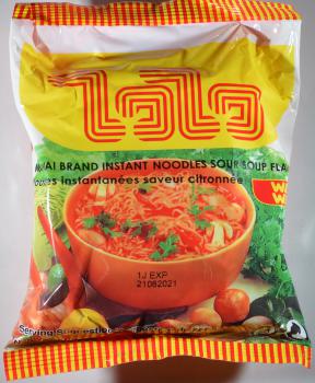 Inst. saure Nudel Thai Tom Yum - Wai Wai - 60 g