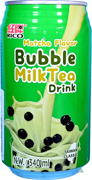Bubble Milchteegetränk Matcha Flavor - Rico - 350 ml