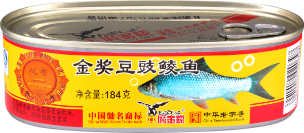 fritt. Fisch mit schwarz. Bohnen - Eagle Coin - 184 g